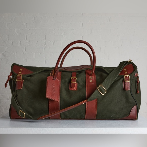 Orvis Bags Orvis Battenkill Duffle Green Canvas Medium Poshmark